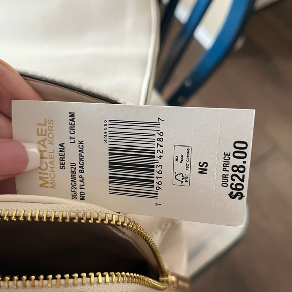 michael kors flip backpack purse